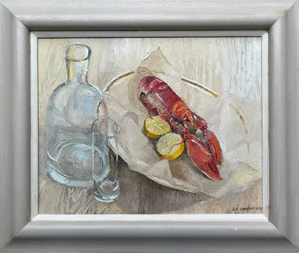 26.   Lobster and lemon  by Jill Langford