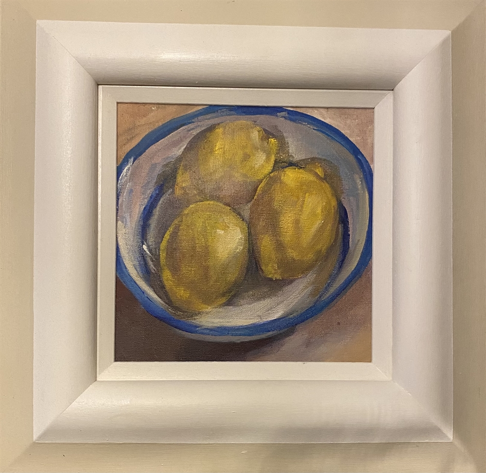 Lemons Devonware Bowl by Sarah Heelis (Nesbitt)